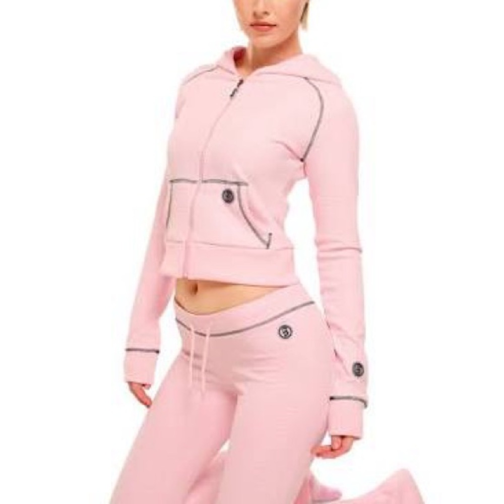 Body by Raven Pink Waffle Set